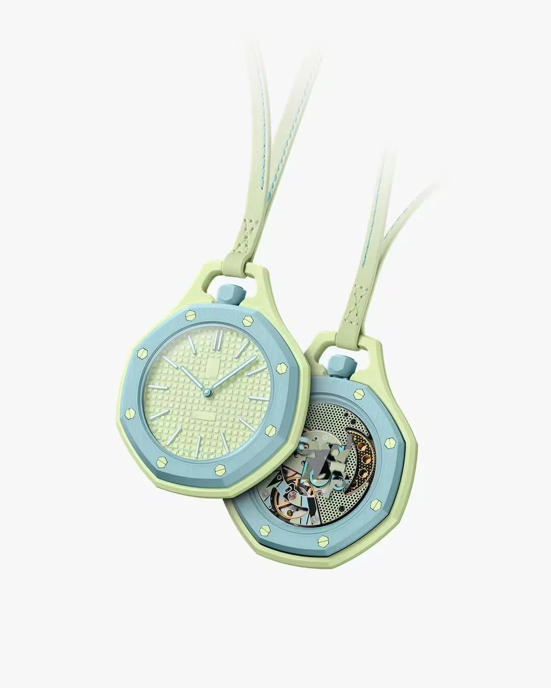 Audemars Piguet Royal Oak Pastel Green and Blue