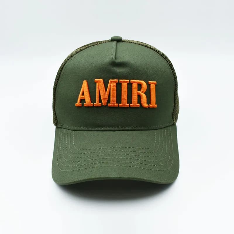 Amiri Trucker Cap Two-Tone Logo — 164