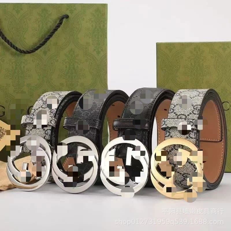 Gucci Horsebit 1955 Belt GG Supreme Canvas — 大专柜绿色盒子