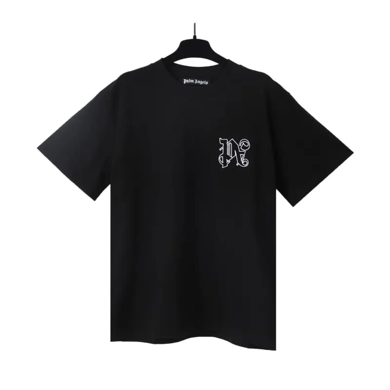 Palm Angels Logo T-Shirt White Logo