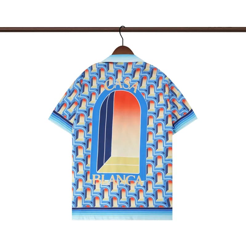 Striped Shorts Multicolor Vertical Stripe — Q202 figure