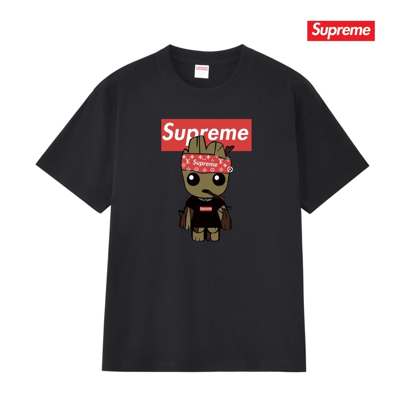 Supreme Box Logo Tee Bullet Hole — 11