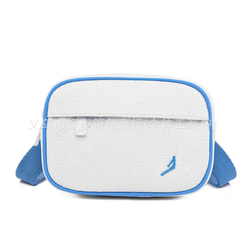 Jordan Crossbody Bag Monogram — 白色拼蓝色
