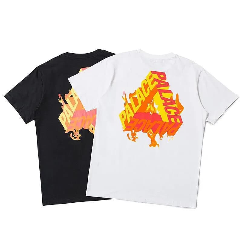Palace Graphic Tee Multi-Character Print — 黑色079