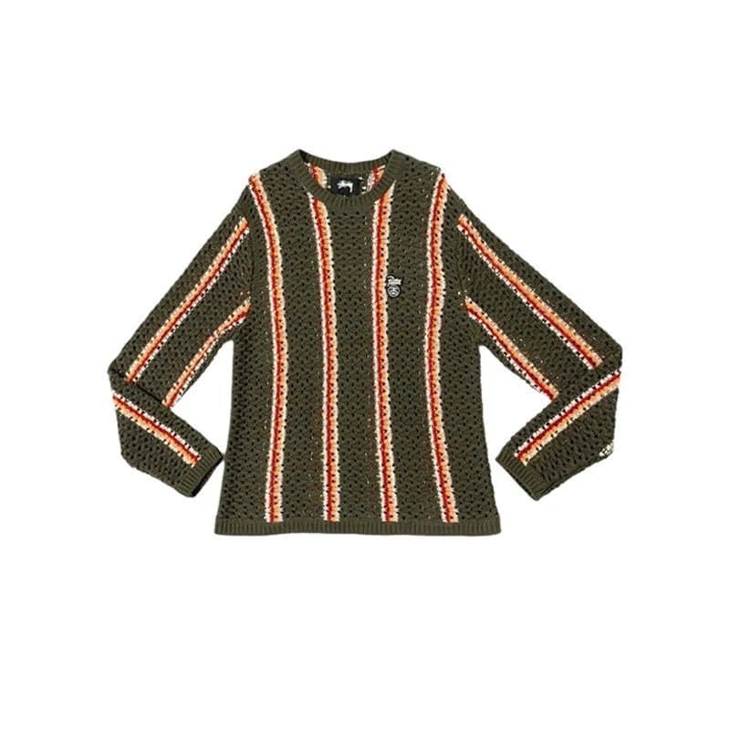 Drew House Knit Sweater Maple Leaf Logo — 35