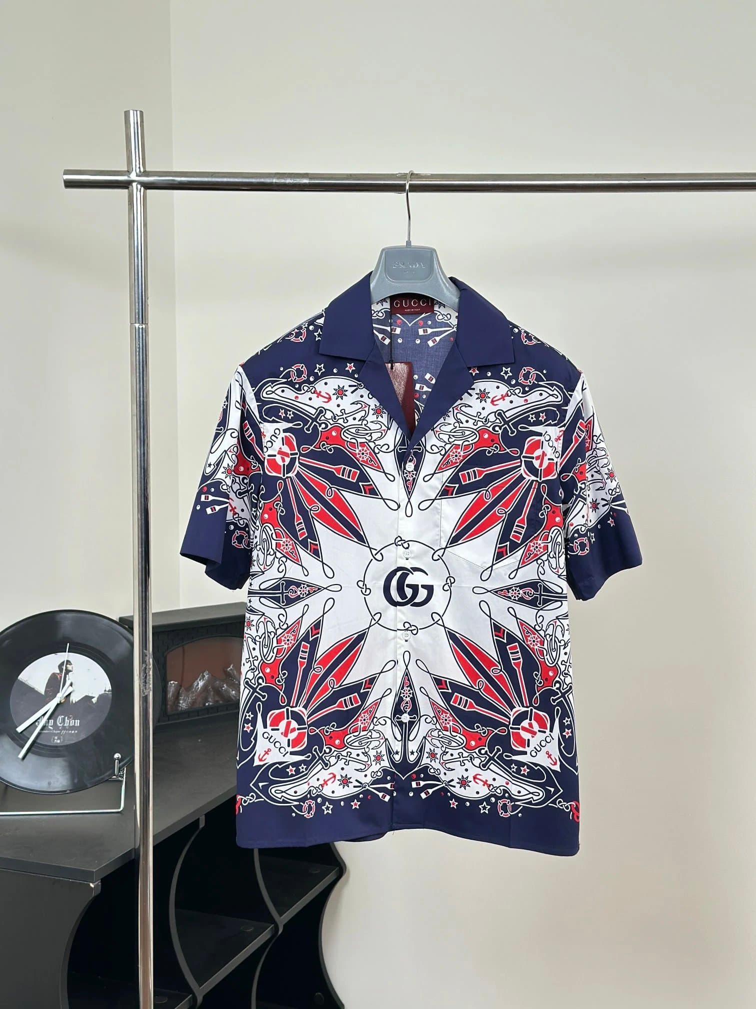 Prada Polo Shirt Panther Print — Gu-02-02
