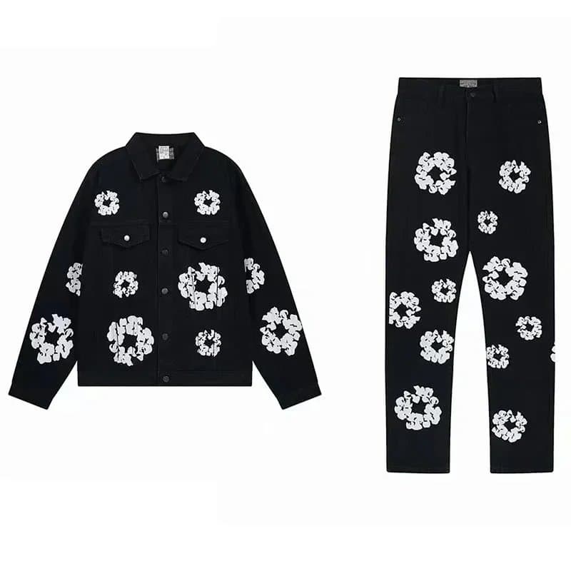 Floral Oblique Jeans Dior Oblique & Floral Print — 01