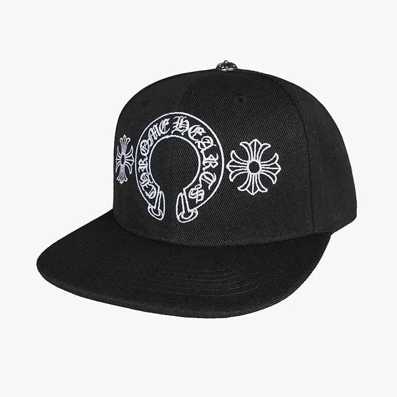 Chrome Hearts Snapback Cap Cross Logo — 9