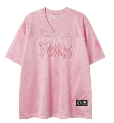 Fear of God Mesh Jersey Top Pixelated Logo