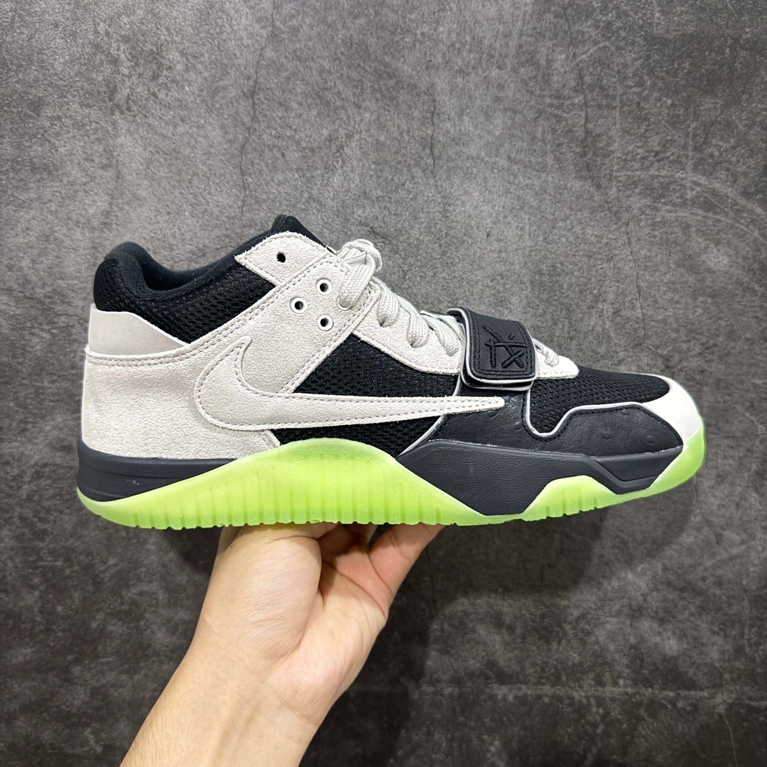 Nike Dunk Low Travis Scott Reverse Mocha — PK · IH7971-001 黑绿