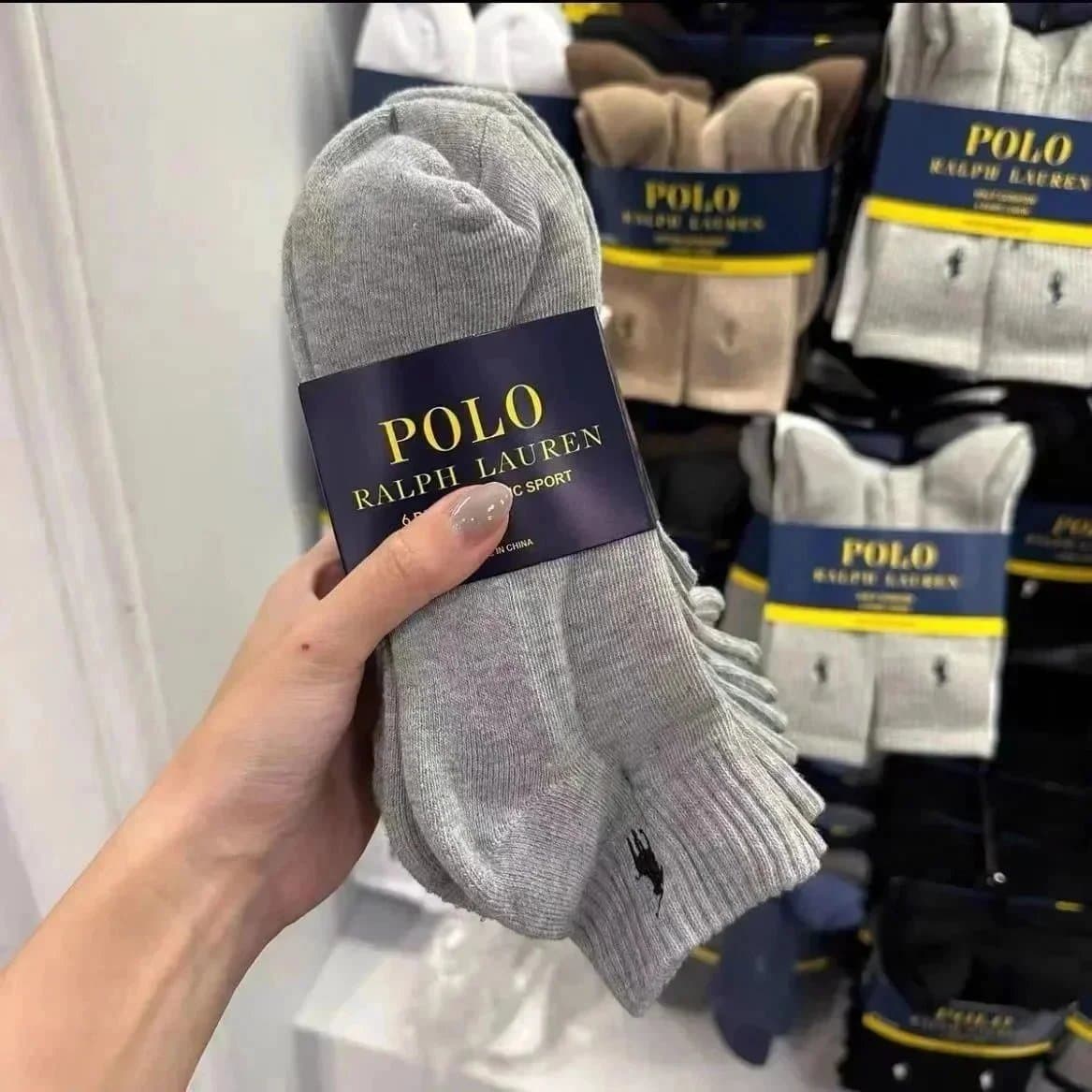 Polo Ralph Lauren Sport Socks 6-Pack