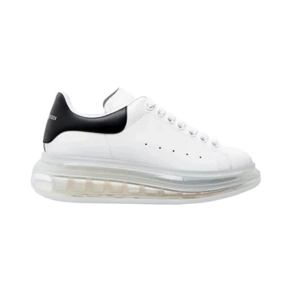 Alexander McQueen Sneaker Metallic Heel Tab — 35-45 (Remark: Size info in message☟☟☟） · WhiteBlack air cushion