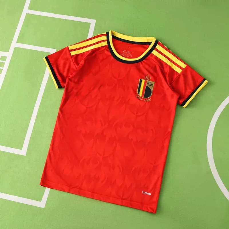 Adidas Belgium Home Jersey 2022 World Cup