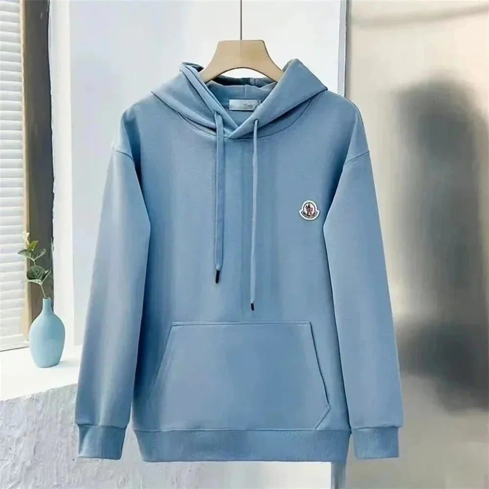 Moncler Hooded Sweatshirt Logo Patch