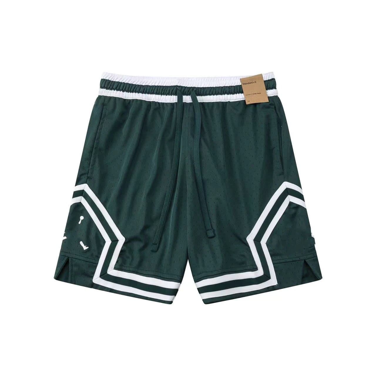 Jordan Mesh Shorts Fire Red — A2435墨绿