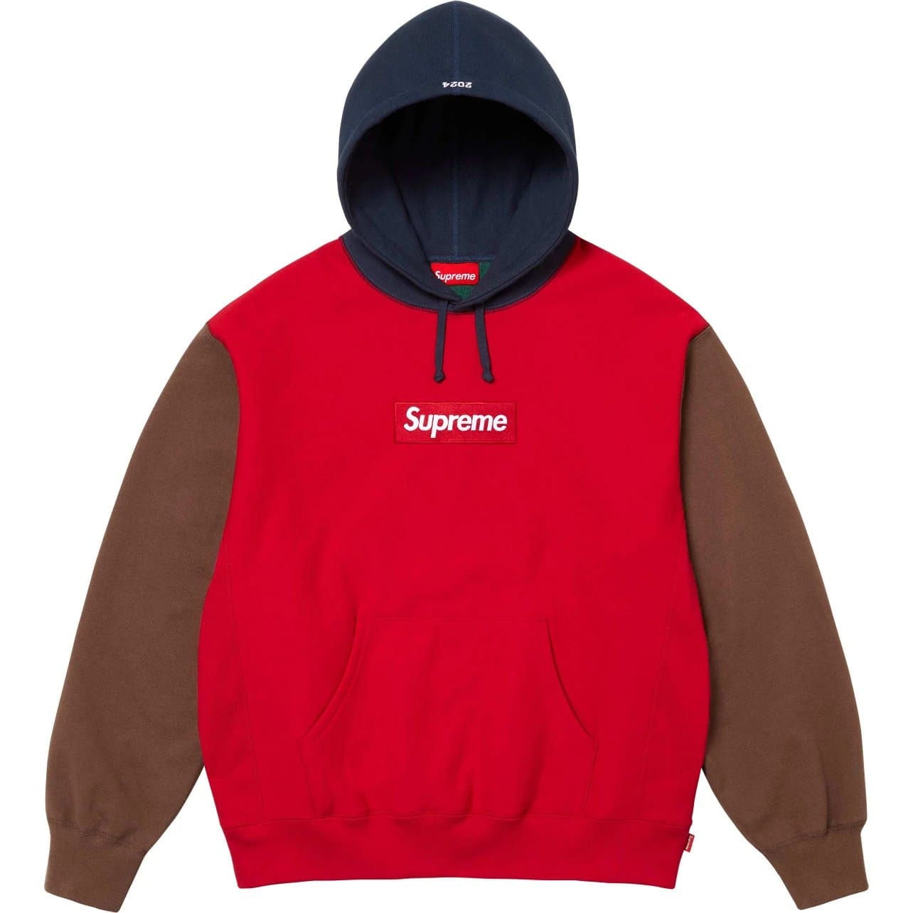 Supreme Box Logo Hooded Sweatshirt Classic Box Logo — 24FW BOX 帽衫拼色