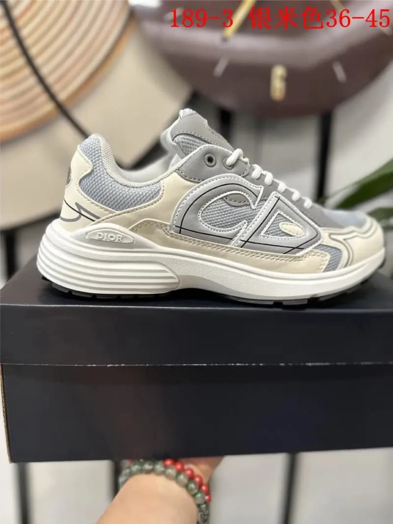 Dior B22 Silver Grey