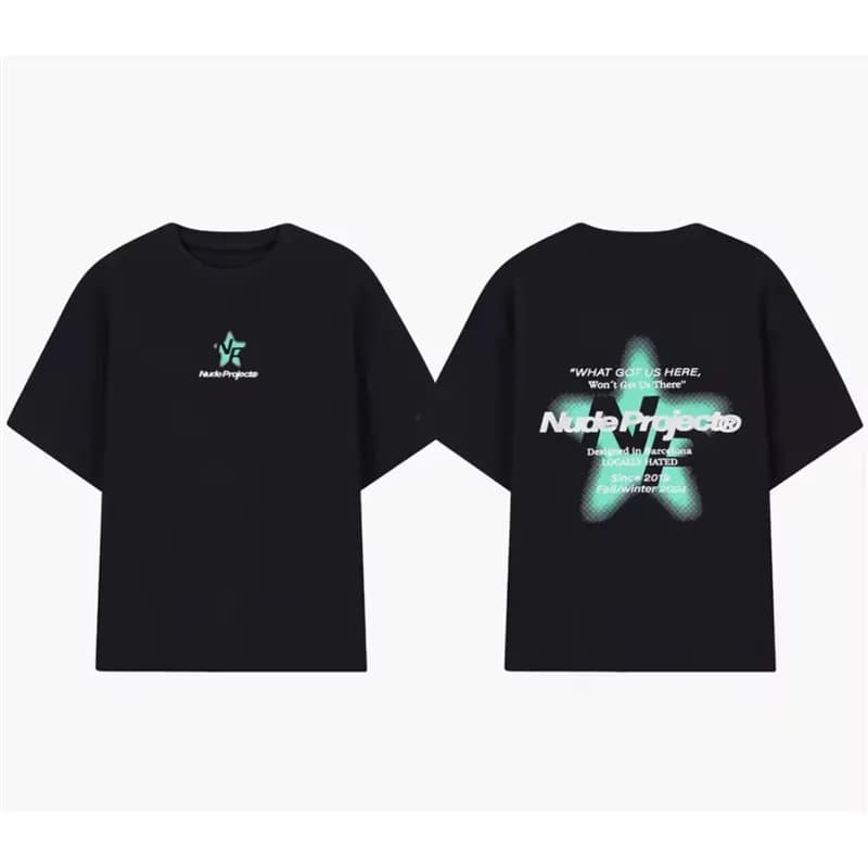 Broken Planet Graphic Tee Ice Swan Print — 21
