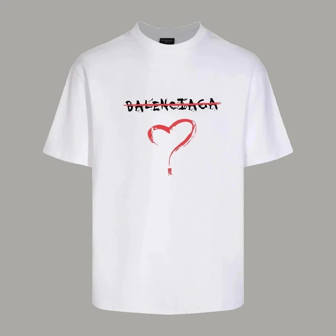 Balenciaga Logo T-Shirt Double Logo Gradient — 26