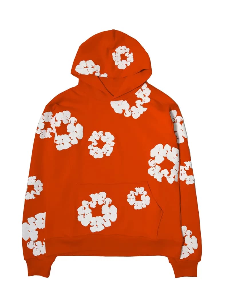 Fear of God Hooded Sweatshirt Floral Print