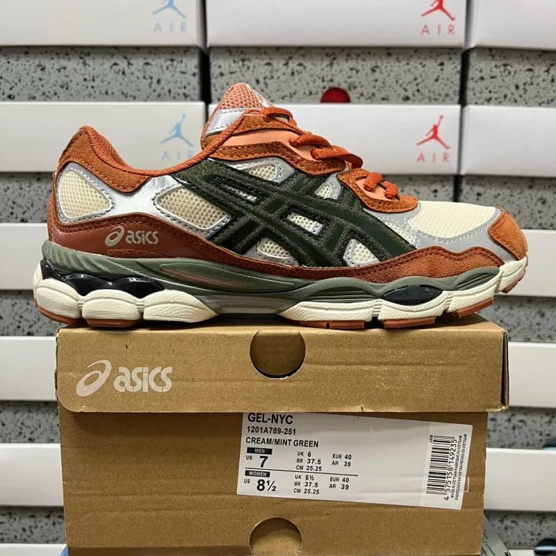 Asics GEL-NYC Cream/Mint Green