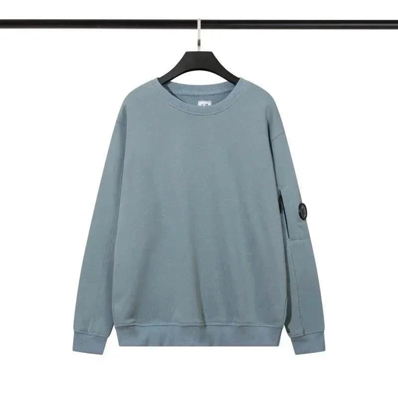 C.P. Company Zip-Up Hoodie Goggle Patch — 281# 灰蓝
