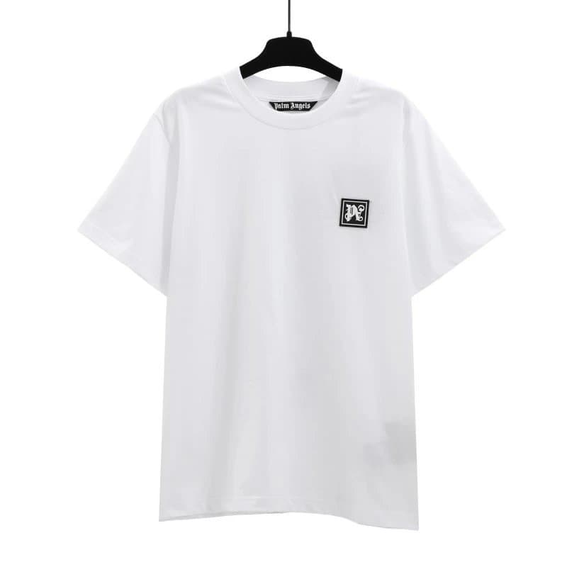 Palm Angels Logo Patch T-Shirt White