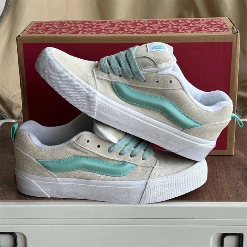 Vans Old Skool Grey/True Blue — B29