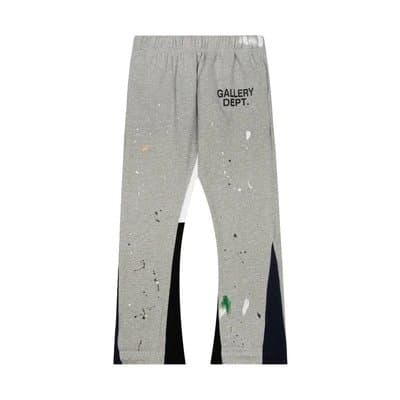 Paint Splatter Sweatpants Gallery Dept. Logo
