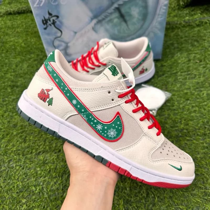 Nike Dunk Low Metallic Silver — 高版本 雪花