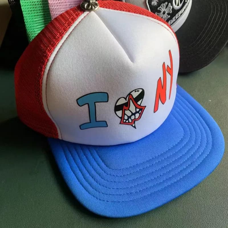 Chrome Hearts Snapback Cap Cross Patch — 9