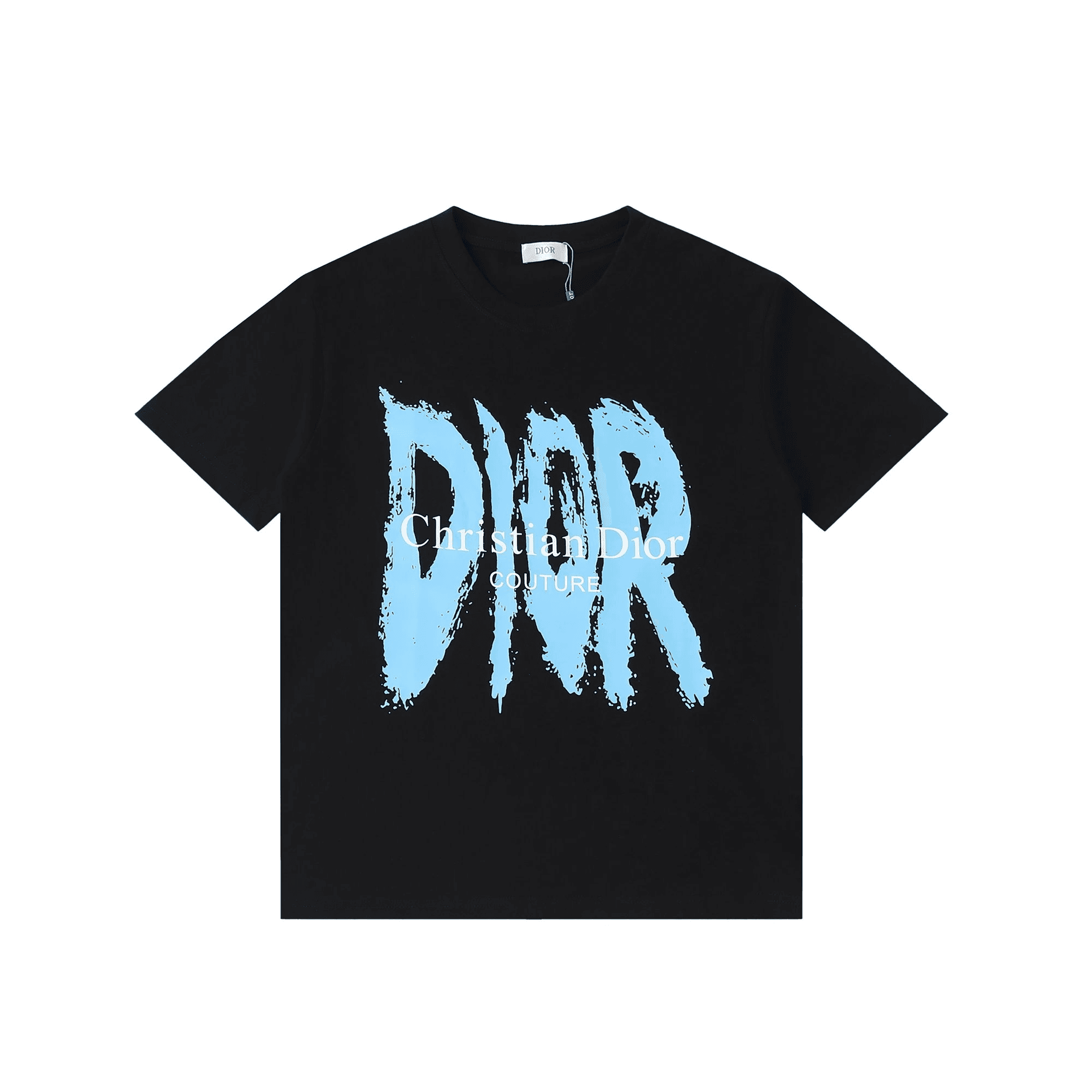 Dior T-Shirt Oblique Logo Patch — 36