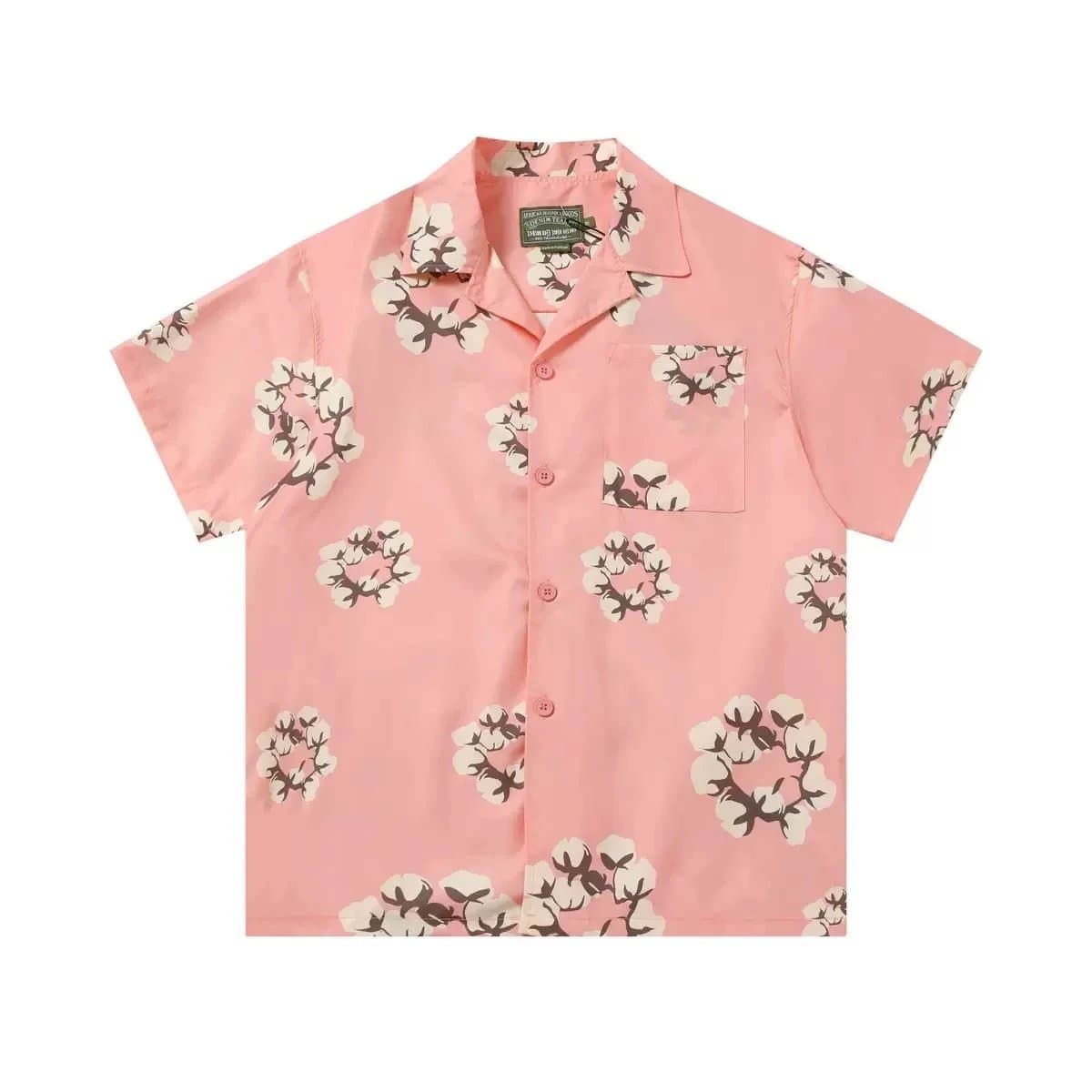 Denim Tears Cotton Blossom Shirt Cotton Print