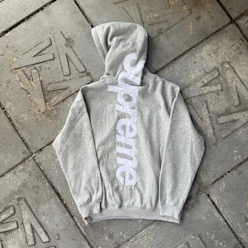 Supreme × Marvel T-Shirt Spider-Man Box Logo — 灰/大标卫衣