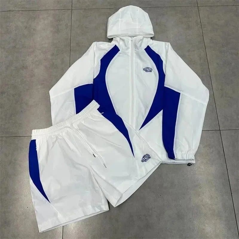Palace Track Suit White/Blue Panel