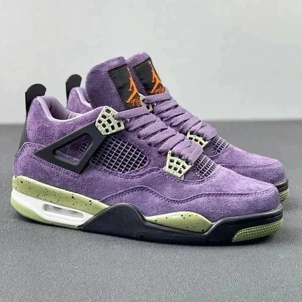 Air Jordan 4 Purple Thunder