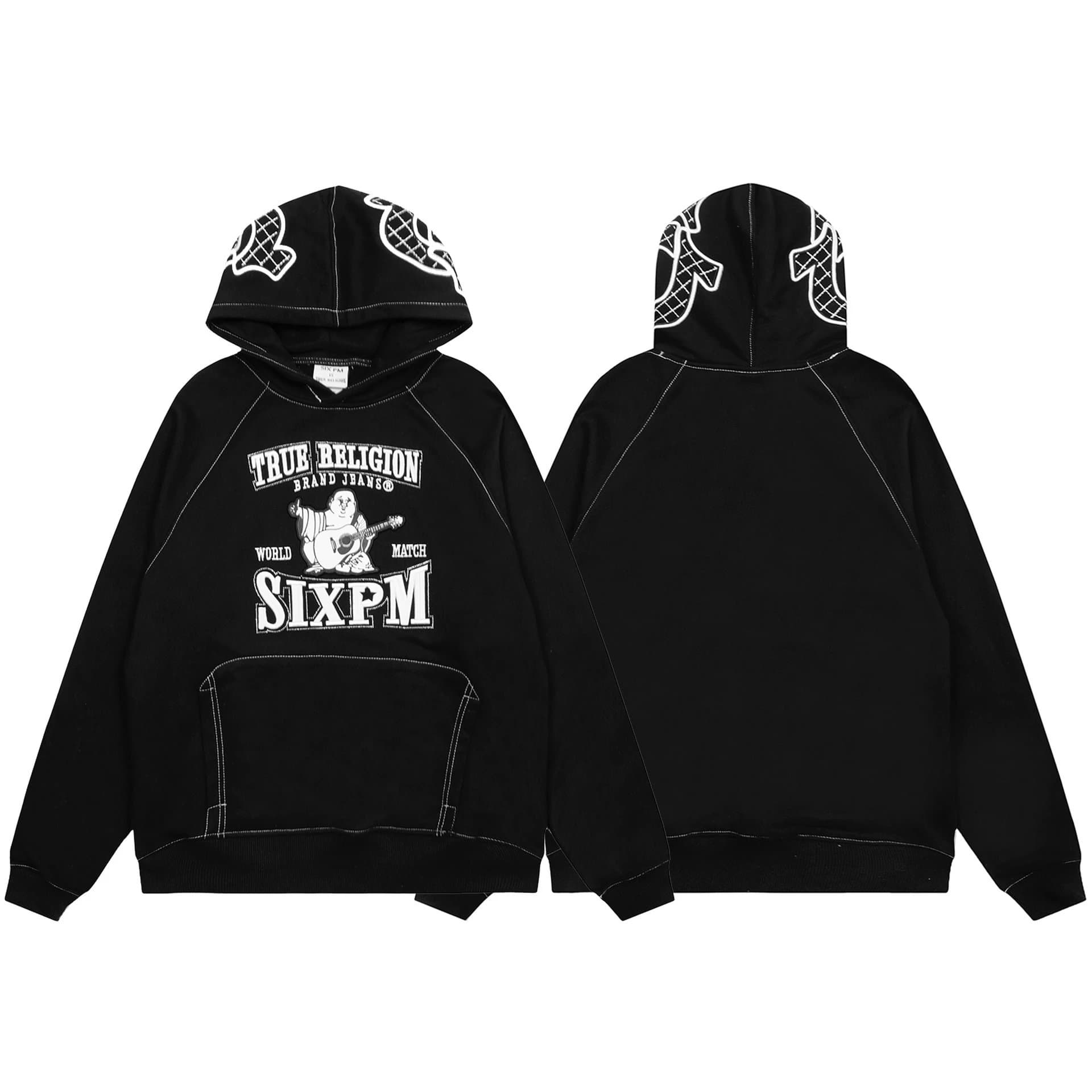 Fear of God Essentials Hooded Sweatshirt Solid — 2003黑色