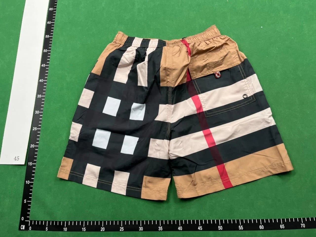Burberry Knit Shorts Monogram Pattern — BBL-6