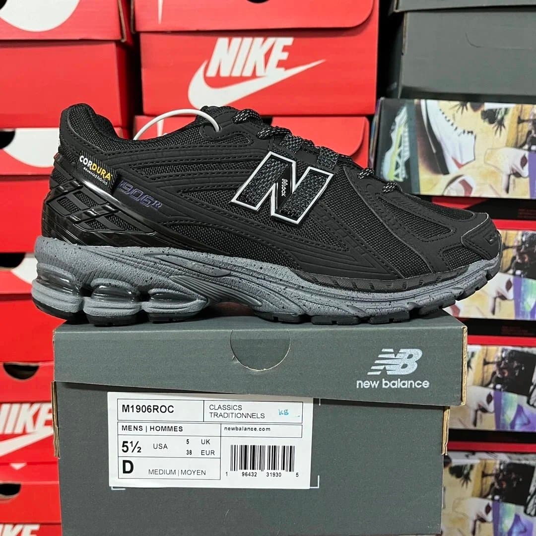 New Balance 1906R Grey — TOP版 · 灯芯绒黑M1906ROC