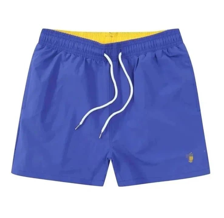 Polo Ralph Lauren Drawstring Shorts Solid White — 彩蓝