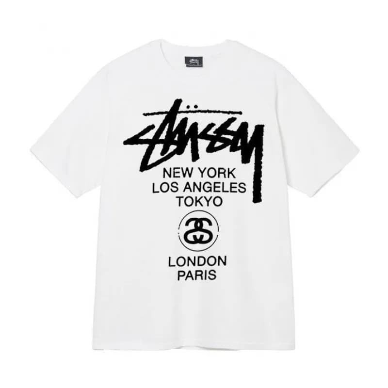 Stüssy Graphic Tee World Cities