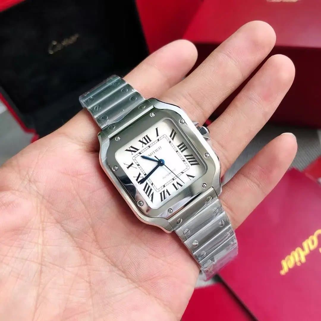 Santos de Cartier Medium Steel