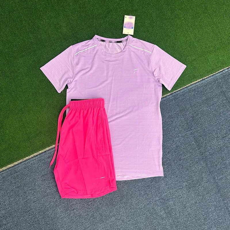 Nike Training Set Lavender and Neon Pink