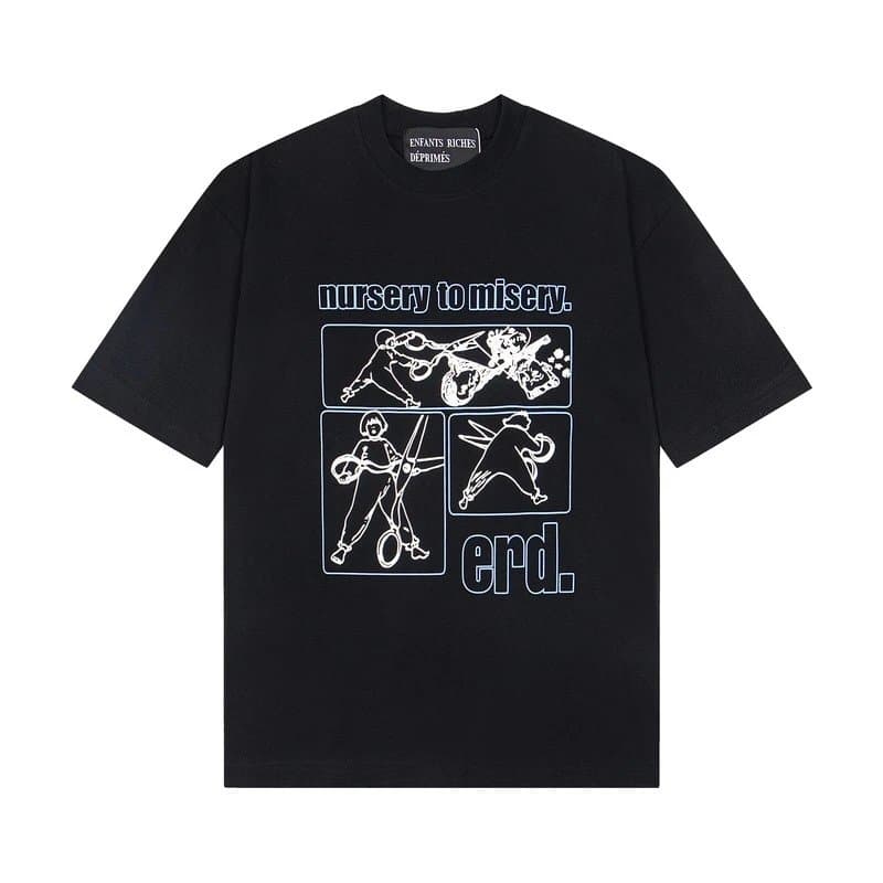 Fear of God Essentials Graphic Tee Be Careful Print — ER76