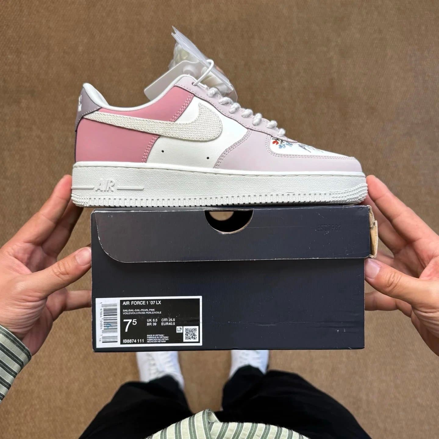 Nike Air Force 1 '07 LX Low Sail/Sail/Pearl Pink