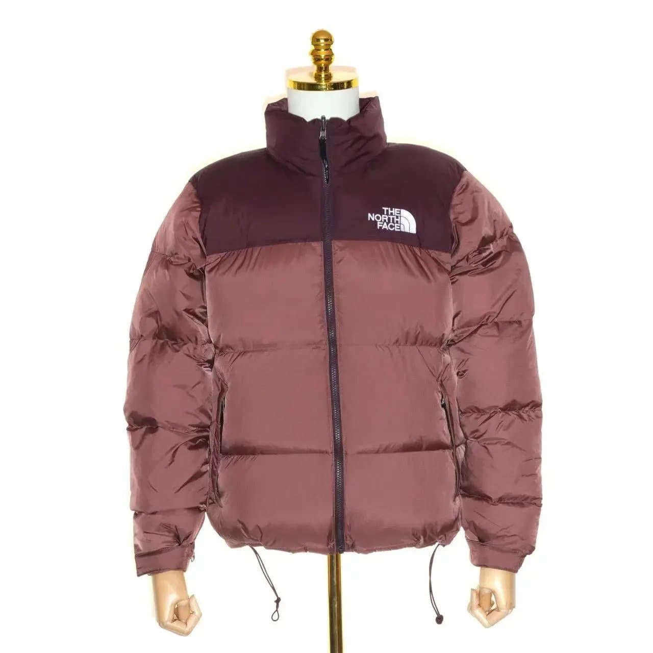 The North Face Nuptse Jacket White/Beige — TNF 1992羽绒服【红褐色】 · 请参考尺码表下单