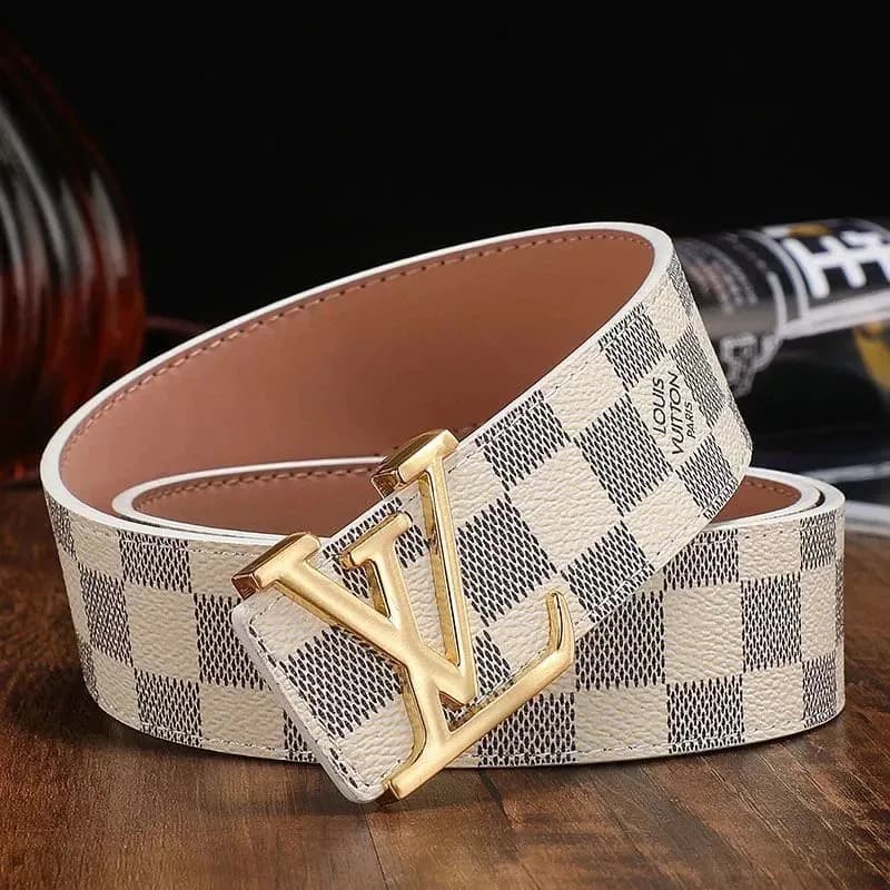 Louis Vuitton LV Belt Damier Azur