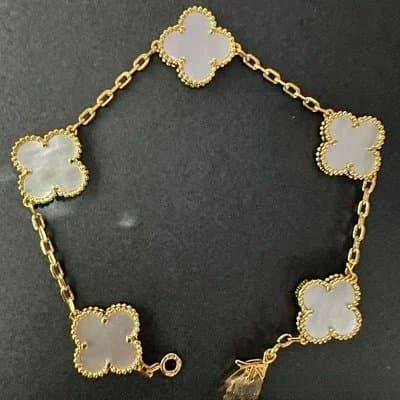 Van Cleef & Arpels Alhambra Bracelet Five Motifs — 4