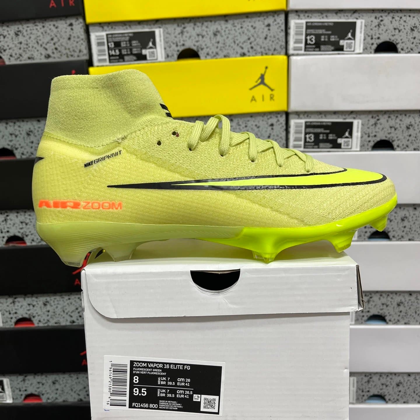 Nike Zoom Vapor 16 Elite FG Fluorescent Green