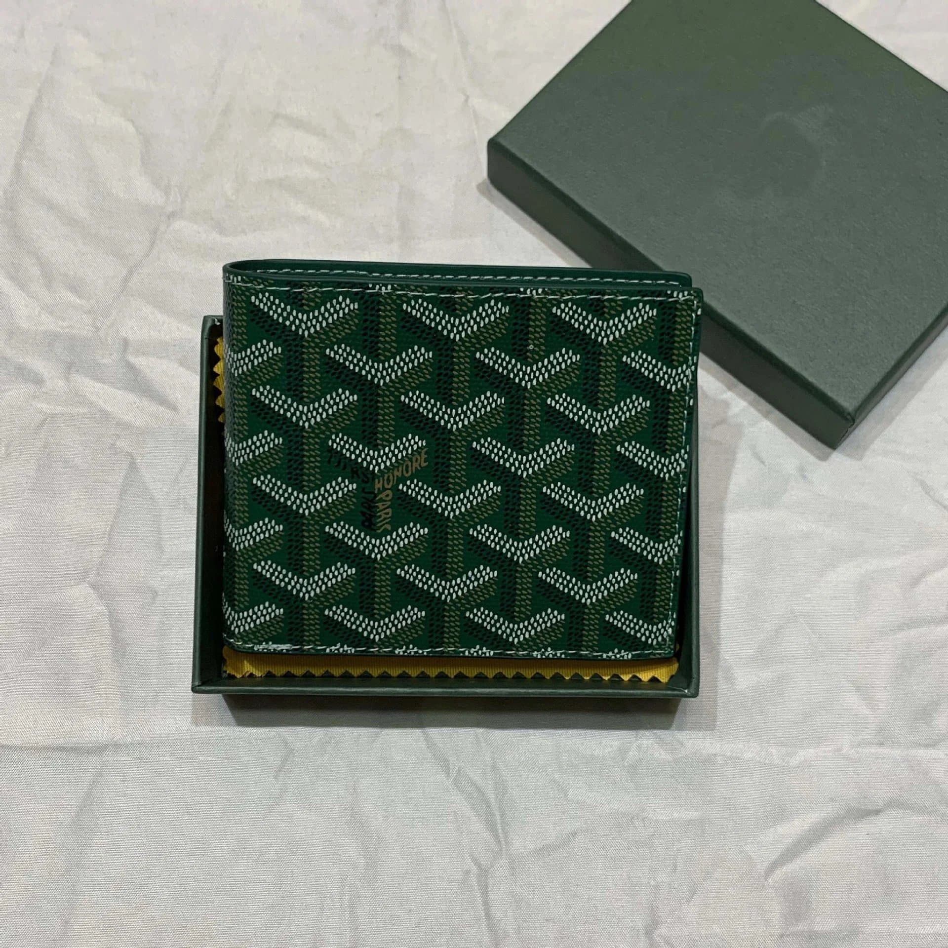Goyard Saint Louis White Chevron — 012（11cm*10cm）